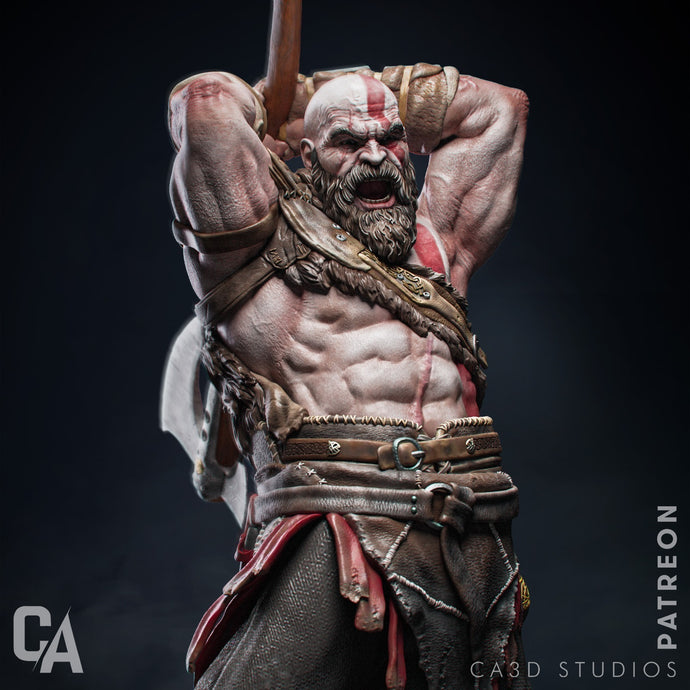 figurine Kratos, figurine God of war