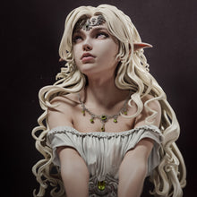 Load image into Gallery viewer, figurine princesse elfe, figurine a peindre, Zelda
