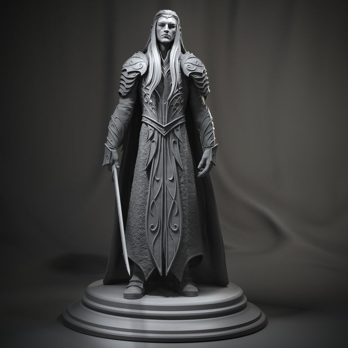 Le seigneur des Anneaux, figurine Thranduil, figurine elfe, Lord of the ring