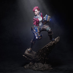 figurine Vi, figurine Arcane, figurine a peindre, figurine Jinx