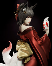 Load image into Gallery viewer, figurine amaterasu, figurine kitsune, japon
