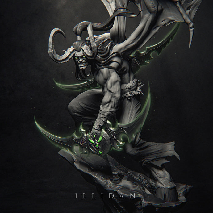 Figurine Illidan, figurine world of warcraft