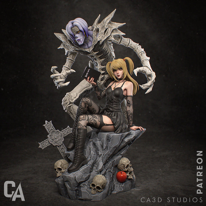 figurine Misa Amane, figurine Misa Death Note, figurine death note, figurine Rem Death note