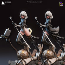 Charger l&#39;image dans la galerie, figurine 2b figurine nier, nier automata, figurine a peindre
