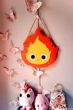 Charger l&#39;image dans la galerie, Calcifer, décoration murale Calcifer, ghibli, mignon, décoration mignonne, Daëlys Art
