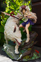 Charger l&#39;image dans la galerie, Princesse Mononoké, ghibli, figurine San, figurine à peindre, loup
