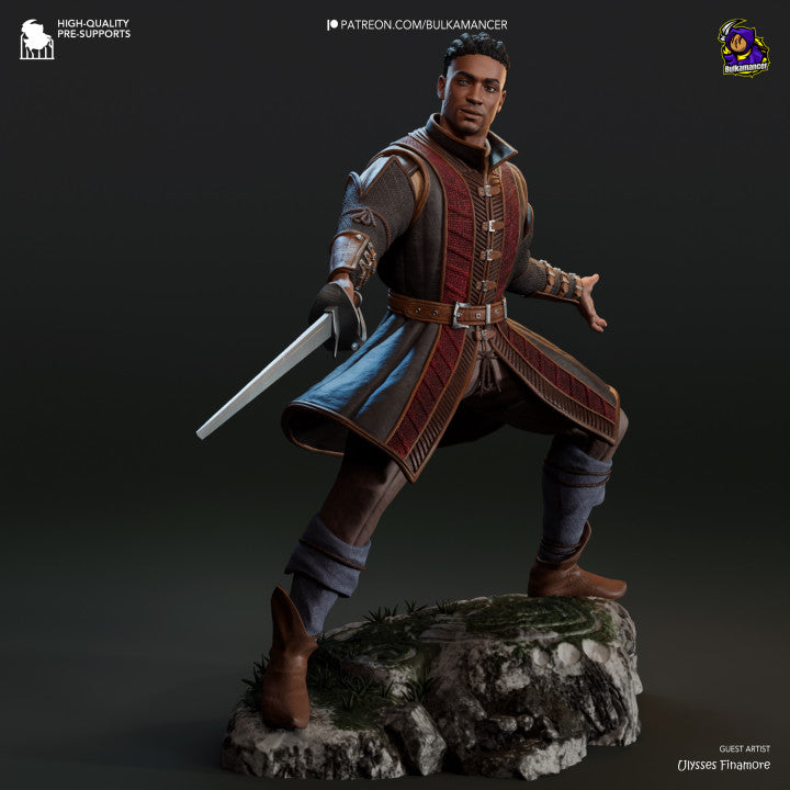 Baldur's Gate, figurine Baldur's Gate, figurine Astarion, figurine Ombrecoeur, figurine Wyll, figurine Karlach, figurine Minthara