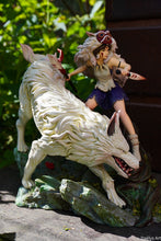 Load image into Gallery viewer, Princesse Mononoké, ghibli, figurine San, figurine à peindre, loup
