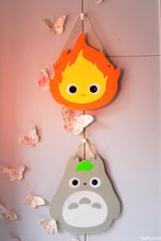 Load image into Gallery viewer, Calcifer, décoration murale Calcifer, ghibli, mignon, décoration mignonne, Daëlys Art
