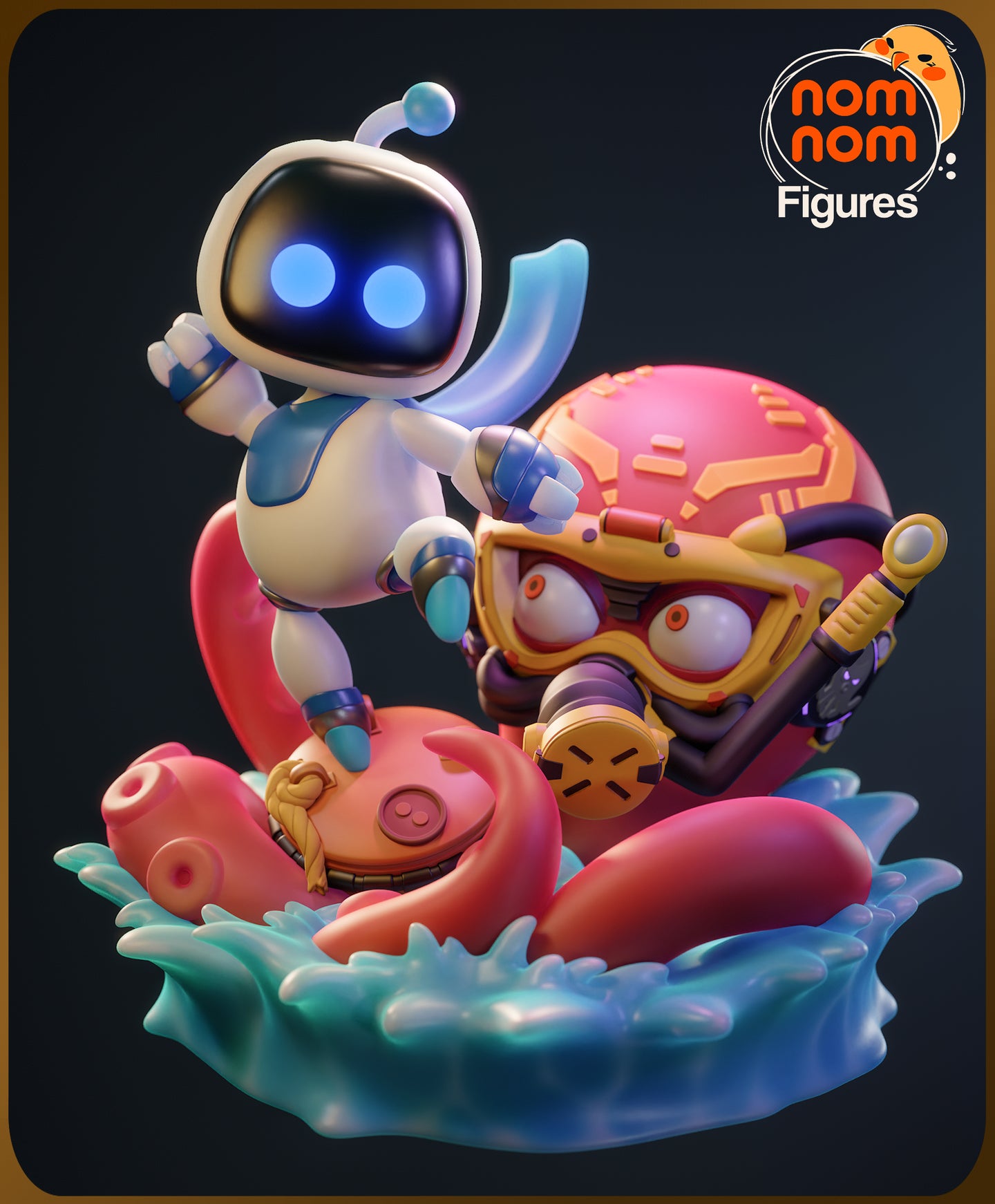 astrobot, figurine astrobot, figurine a peindre