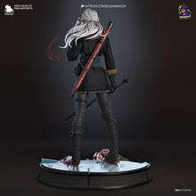 Charger l&#39;image dans la galerie, figurine ciri, figurine the witcher, figurine sorceleur, figurine a peindre
