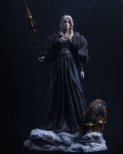 Load image into Gallery viewer, figurine Freyja, figurine mythologie nordique, viking, figurine a peindre
