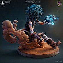 Charger l&#39;image dans la galerie, Figurine Isha Arcane, figurine Arcane, figurine Jinx, Figurine a peindre
