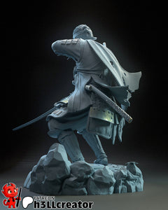 figurine Jin Sakaï, figurine ghost of tsushima, figurine samouraï