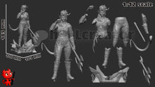 Load image into Gallery viewer, Figurine Karlach, Baldur&#39;s Gate, Ombrecoeur, Astarion, Donjons et Dragons
