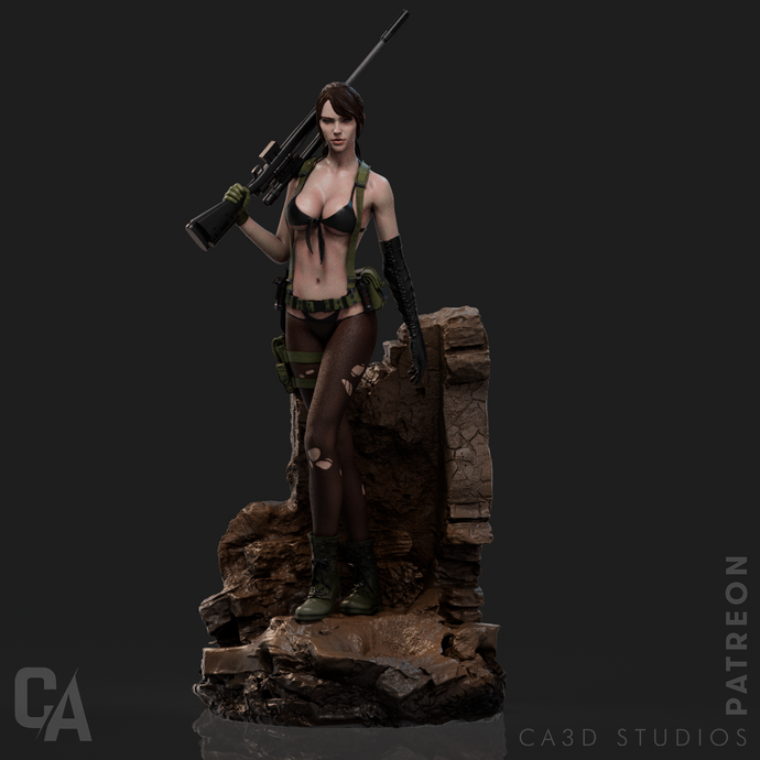 figurine Quiet, figurine metal gear solid, figurine solid snake, figurine metal gear solid phantom pain