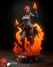 Charger l&#39;image dans la galerie, the witcher, figurine triss merigold, figurine the witcher 2, geralt de riv, figurine a peindre
