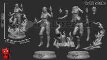 Charger l&#39;image dans la galerie, the witcher, figurine triss merigold, figurine the witcher 2, geralt de riv, figurine a peindre
