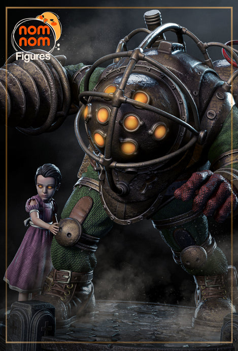 Bioshock, bouncer, little sister, figurine bioshock