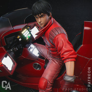 figurine Akira, figurine Kaneda, figurine Cyberpunk