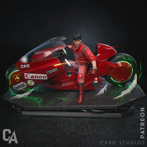 figurine Akira, figurine Kaneda, figurine Cyberpunk